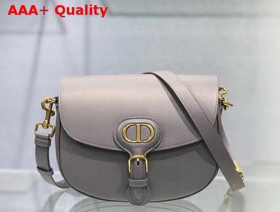 Dior Medium Dior Bobby Bag Gray Box Calfskin Replica