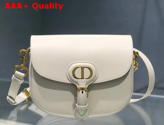 Dior Medium Dior Bobby Bag White Box Calfskin Replica