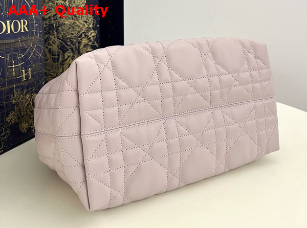 Dior Medium Dior Toujours Bag Pale Pink Macrocannage Calfskin Replica