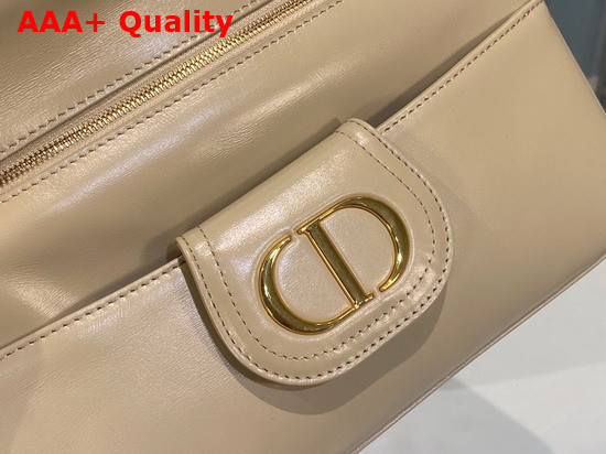 Dior Medium Diordouble Bag Beige Smooth Calfskin Replica