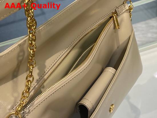 Dior Medium Diordouble Bag Beige Smooth Calfskin Replica