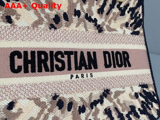 Dior Medium Lady D Lite Bag Multicolor Tie and Dior Embroidery Replica