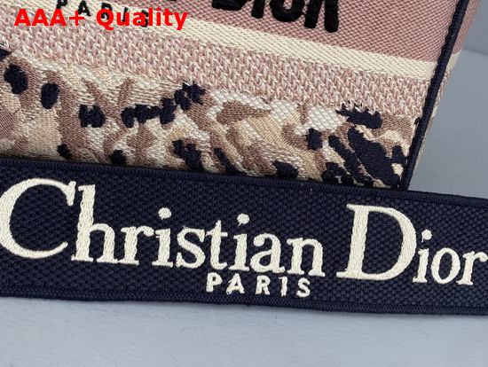 Dior Medium Lady D Lite Bag Multicolor Tie and Dior Embroidery Replica