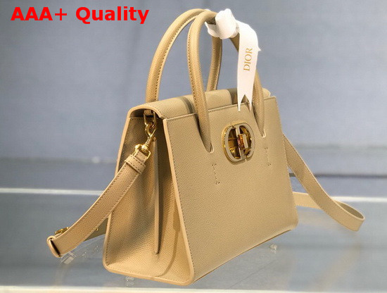 Dior Medium St Honore Tote Beige Grained Calfskin Replica