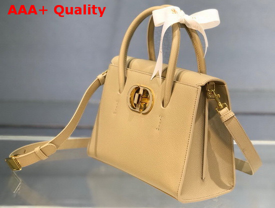 Dior Medium St Honore Tote Beige Grained Calfskin Replica