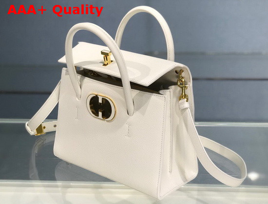 Dior Medium St Honore Tote Latte Grained Calfskin Replica