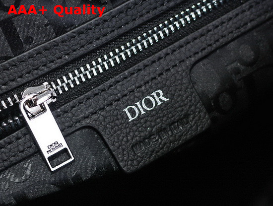 Dior Messenger Bag in Black Dior Oblique Jacquard Canvas Replica