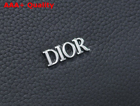 Dior Messenger Bag in Black Grained Calfskin Replica