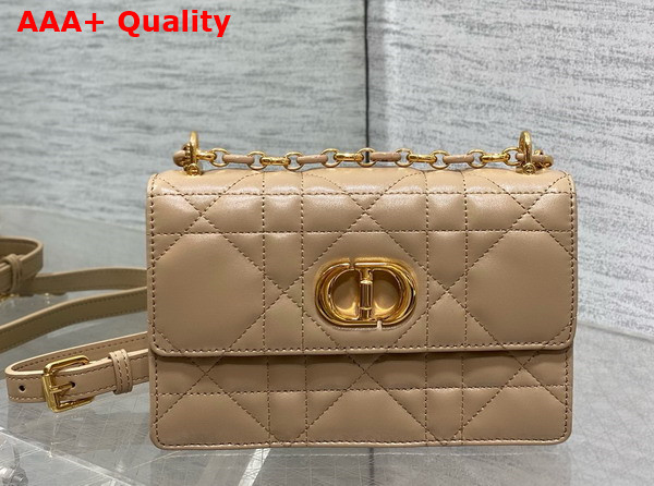 Dior Miss Caro Mini Bag in Caramel Beige Macrocannage Lambskin Replica