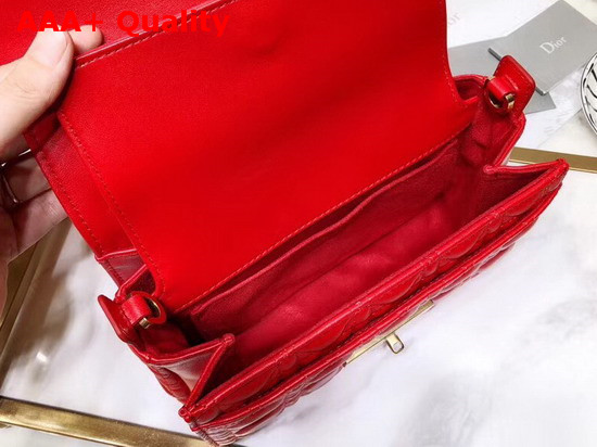 Dior Miss Dior Bag in Red Lambskin Replica