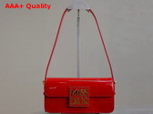 Dior Miss Dior Flap Bag Red Patent Calfskin Replica