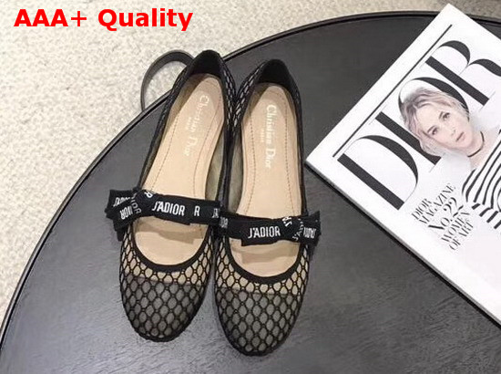 Dior Miss J Adior Mesh Ballet Pump Replica