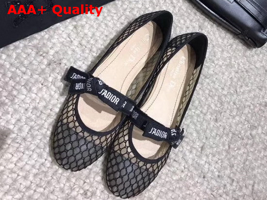 Dior Miss J Adior Mesh Ballet Pump Replica