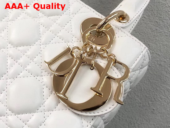 Dior My ABCDior Bag in Off White Cannage Lambskin Replica