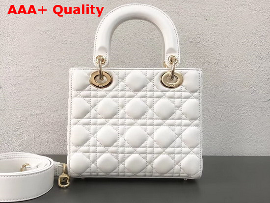 Dior My ABCDior Bag in Off White Cannage Lambskin Replica