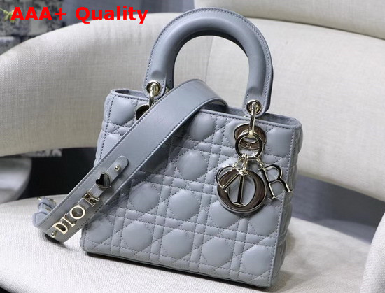 Dior My ABCDior Lambskin Bag in Gray Replica