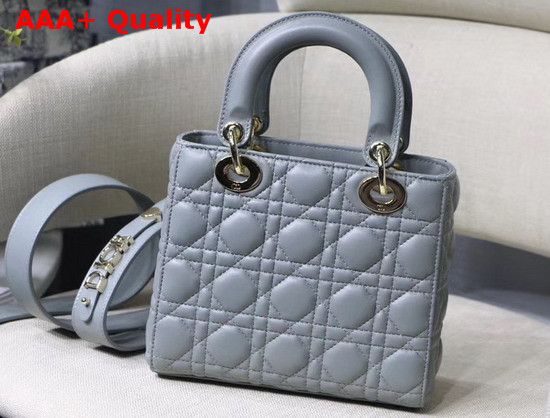 Dior My ABCDior Lambskin Bag in Gray Replica