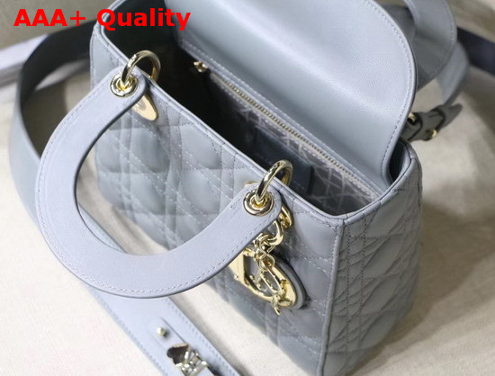 Dior My ABCDior Lambskin Bag in Gray Replica