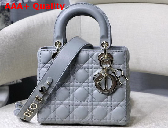 Dior My ABCDior Lambskin Bag in Gray Replica