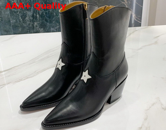 Dior New Ankle Boots in Black Calfskin Replica