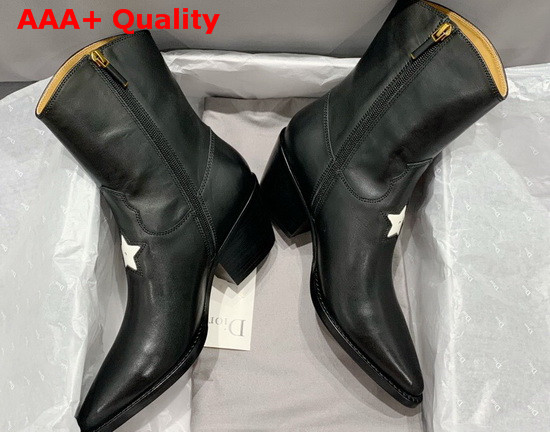 Dior New Ankle Boots in Black Calfskin Replica