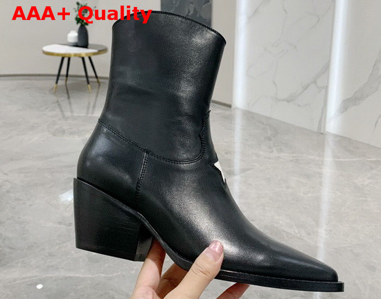 Dior New Ankle Boots in Black Calfskin Replica