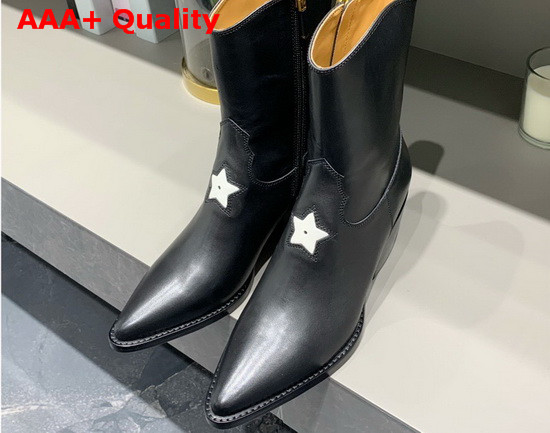 Dior New Ankle Boots in Black Calfskin Replica