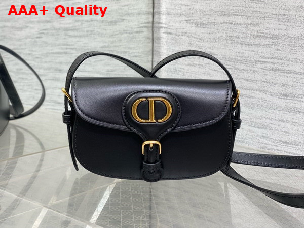 Dior New Dior Bobby Mini Bag in Black Box Calfskin Replica