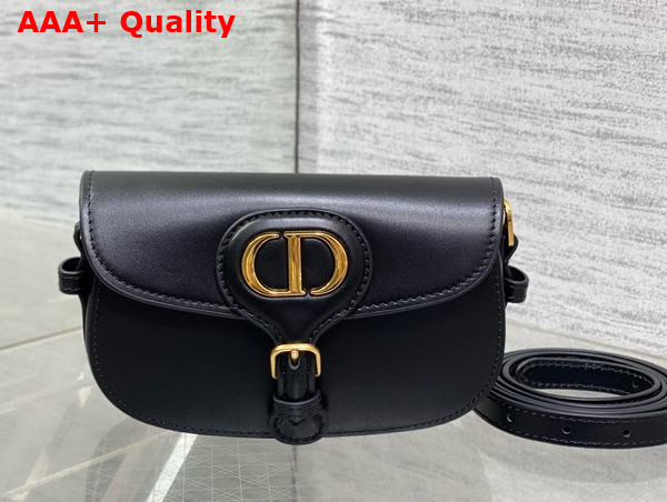 Dior New Dior Bobby Mini Bag in Black Box Calfskin Replica