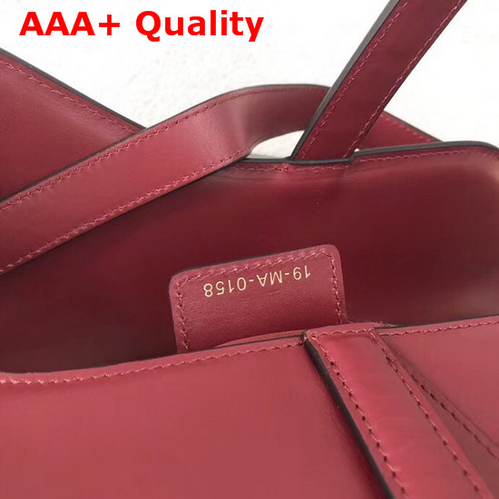 Dior Saddle Bag in Red Calfskin Replica