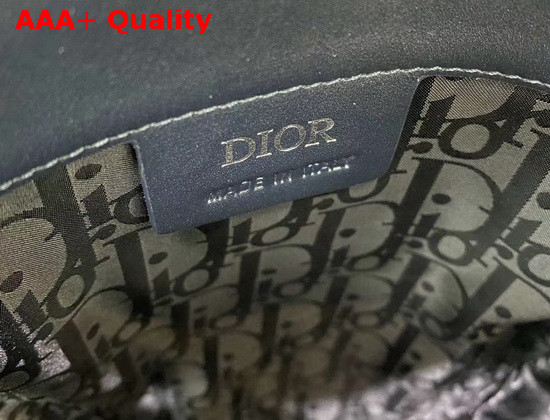 Dior Saddle Boxy Messenger Bag Navy Blue Smooth Calfskin Replica