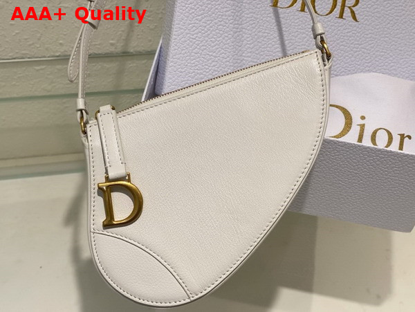 Dior Saddle Shoulder Pouch Latte Goatskin Replica