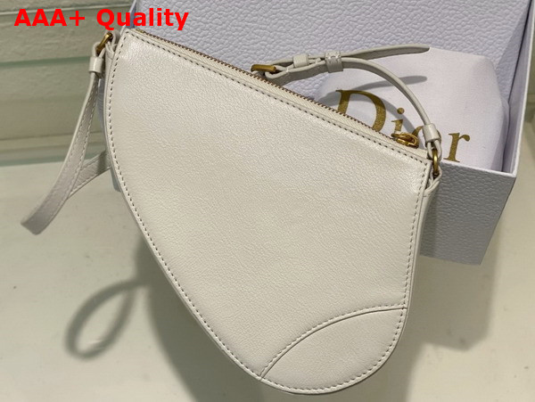 Dior Saddle Shoulder Pouch Latte Goatskin Replica