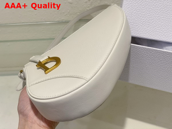 Dior Saddle Shoulder Pouch Latte Goatskin Replica