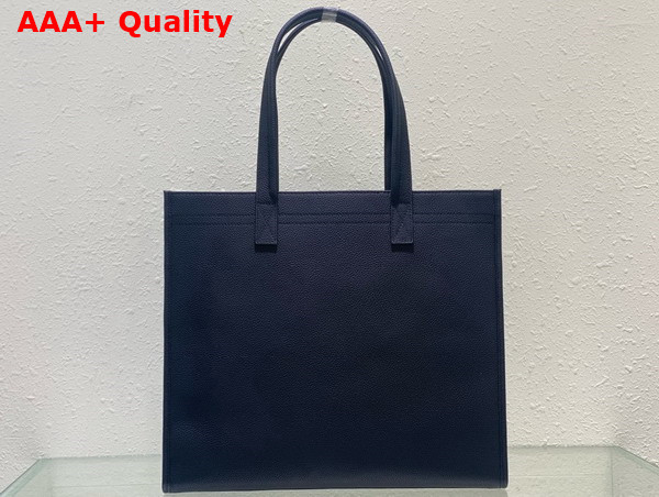 Dior Safari Tote Bag Black Grained Calfskin Replica