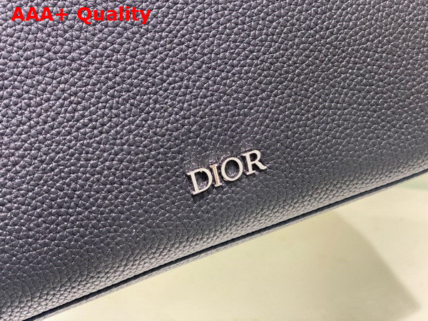 Dior Safari Tote Bag Black Grained Calfskin Replica