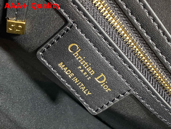 Dior Small CD Besace Bag Black Calfskin Replica