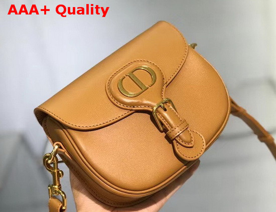 Dior Small Dior Bobby Bag Light Brown Box Calfskin Replica