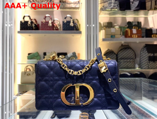 Dior Small Dior Caro Bag Black Soft Cannage Calfskin Replica