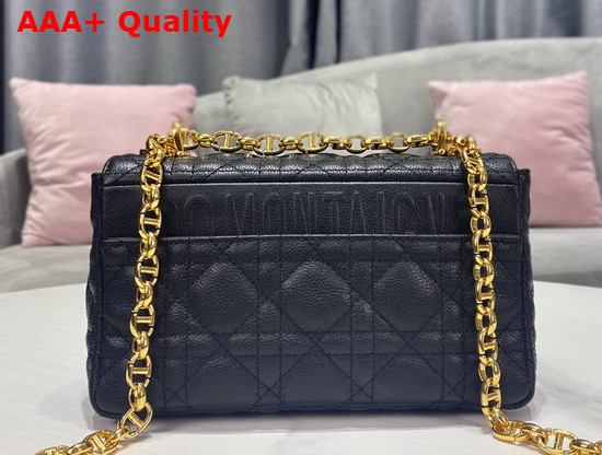 Dior Small Dior Caro Bag Black Soft Cannage Calfskin Replica