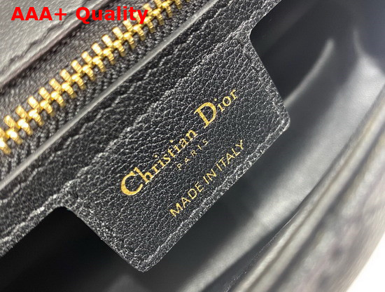 Dior Small Dior Caro Bag Black Soft Cannage Calfskin Replica