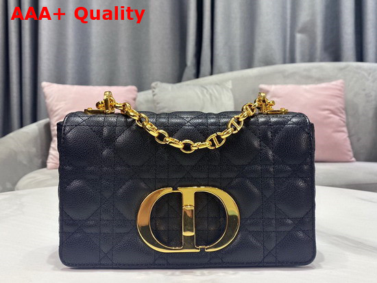 Dior Small Dior Caro Bag Black Soft Cannage Calfskin Replica