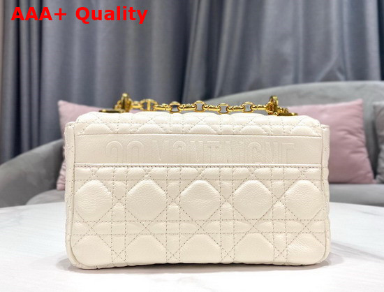 Dior Small Dior Caro Bag Ivory Soft Cannage Calfskin Replica