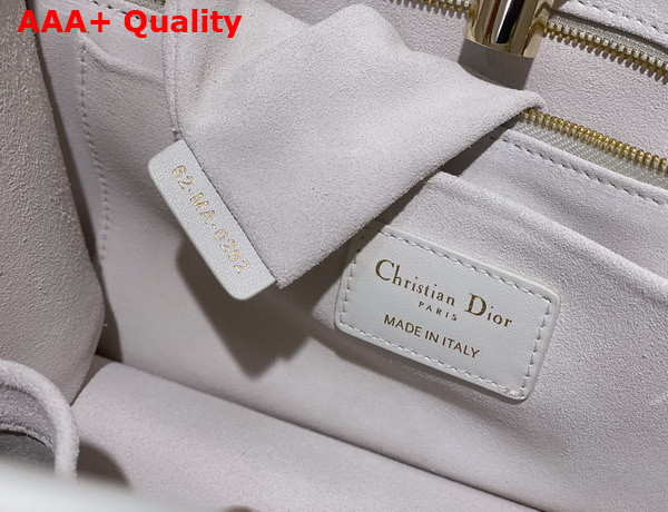 Dior Small Dior Essential Tote Bag Latte Archicannage Calfskin Replica