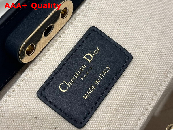 Dior Small Dior Key Bag Blue Dior Oblique Jacquard Replica