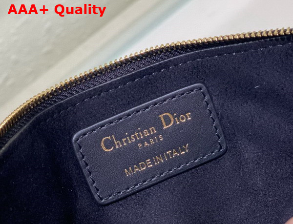 Dior Small Dior Toujours Bag Black Macrocannage Calfskin Replica