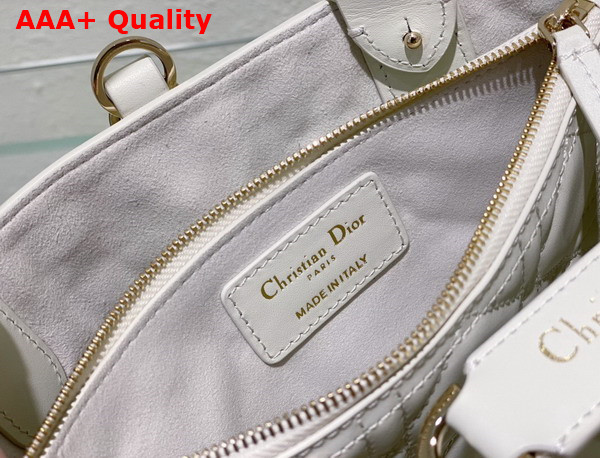 Dior Small Dior Toujours Bag Latte Macrocannage Calfskin Replica