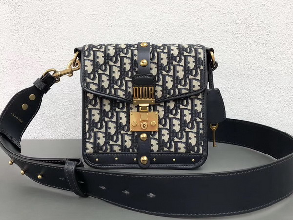 Dior Small Dioraddict Flap Bag in Dior Oblique Canvas Replica