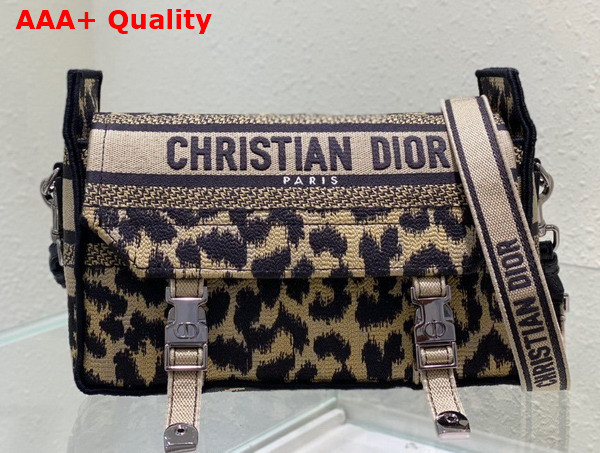 Dior Small Diorcamp Bag Beige Multicolor Mizza Embroidery Replica