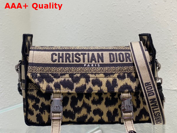 Dior Small Diorcamp Bag Beige Multicolor Mizza Embroidery Replica